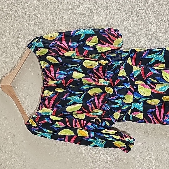 Tabitha Brown Lemon Print Top and Pants Set - Picture 2 of 15